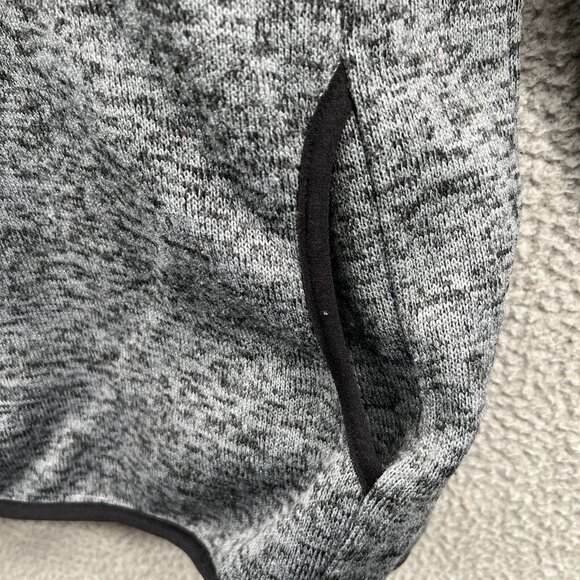 Simply Southern Womens Sweatshirt Medium Gray Quarter Snap Fleece Athleisure - Picture 4 of 10